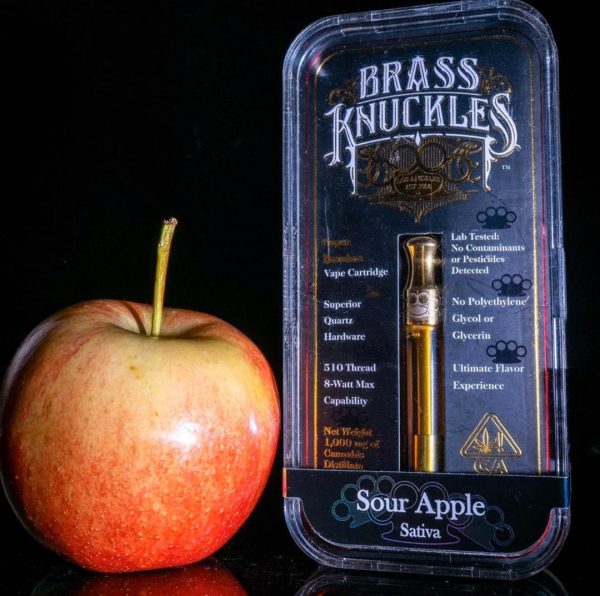 Buy brass knuckles sour apple